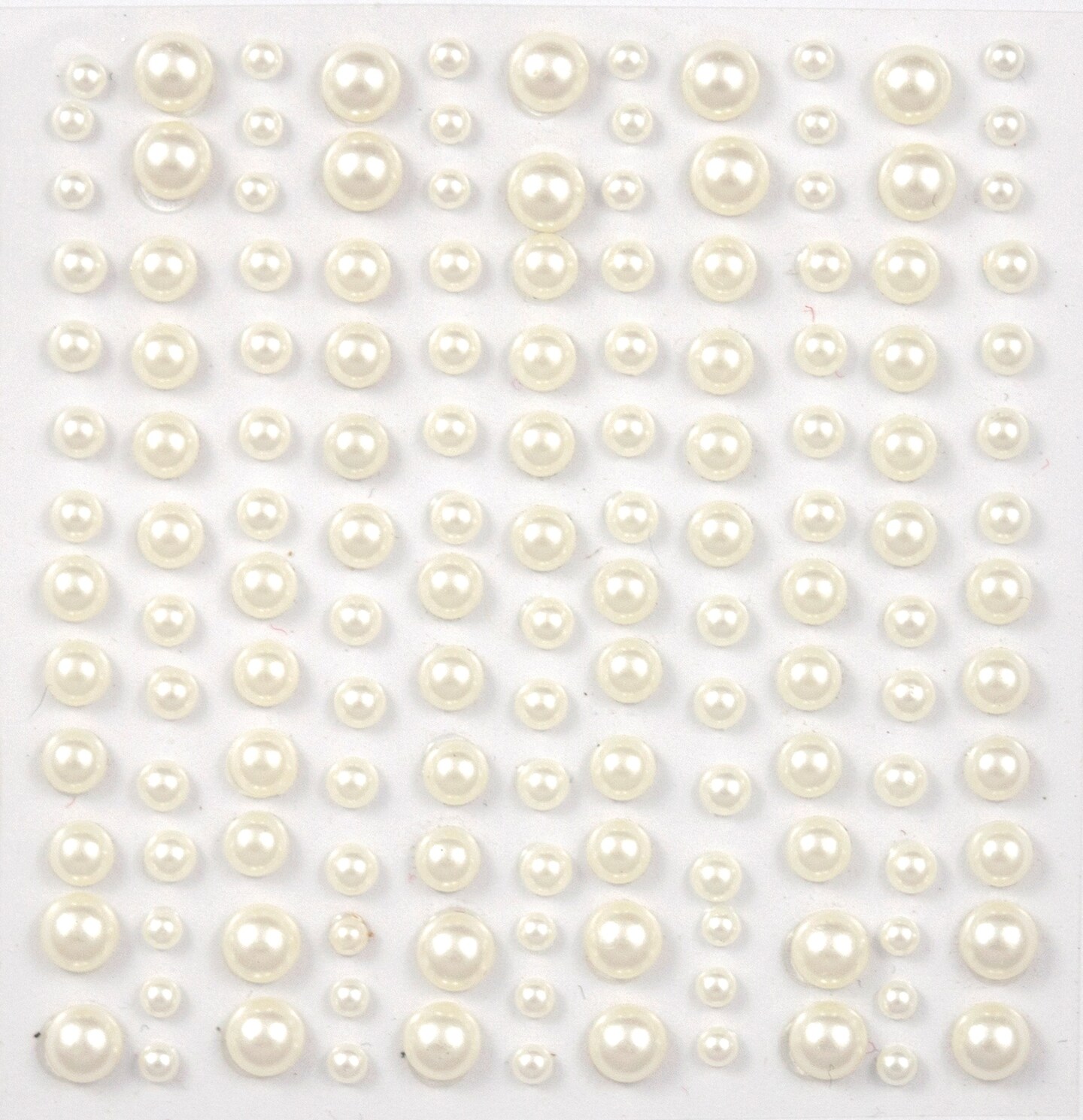 Craft Consortium Essential Adhesive Pearls 143/Pkg-Natural Pearl