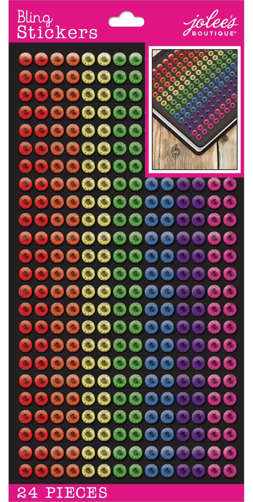 Jolee's Boutique Themed StickersRainbow Bling Sheet Michaels