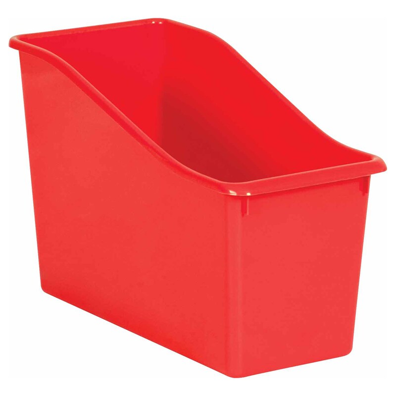 Red Plastic Book Bin Michaels