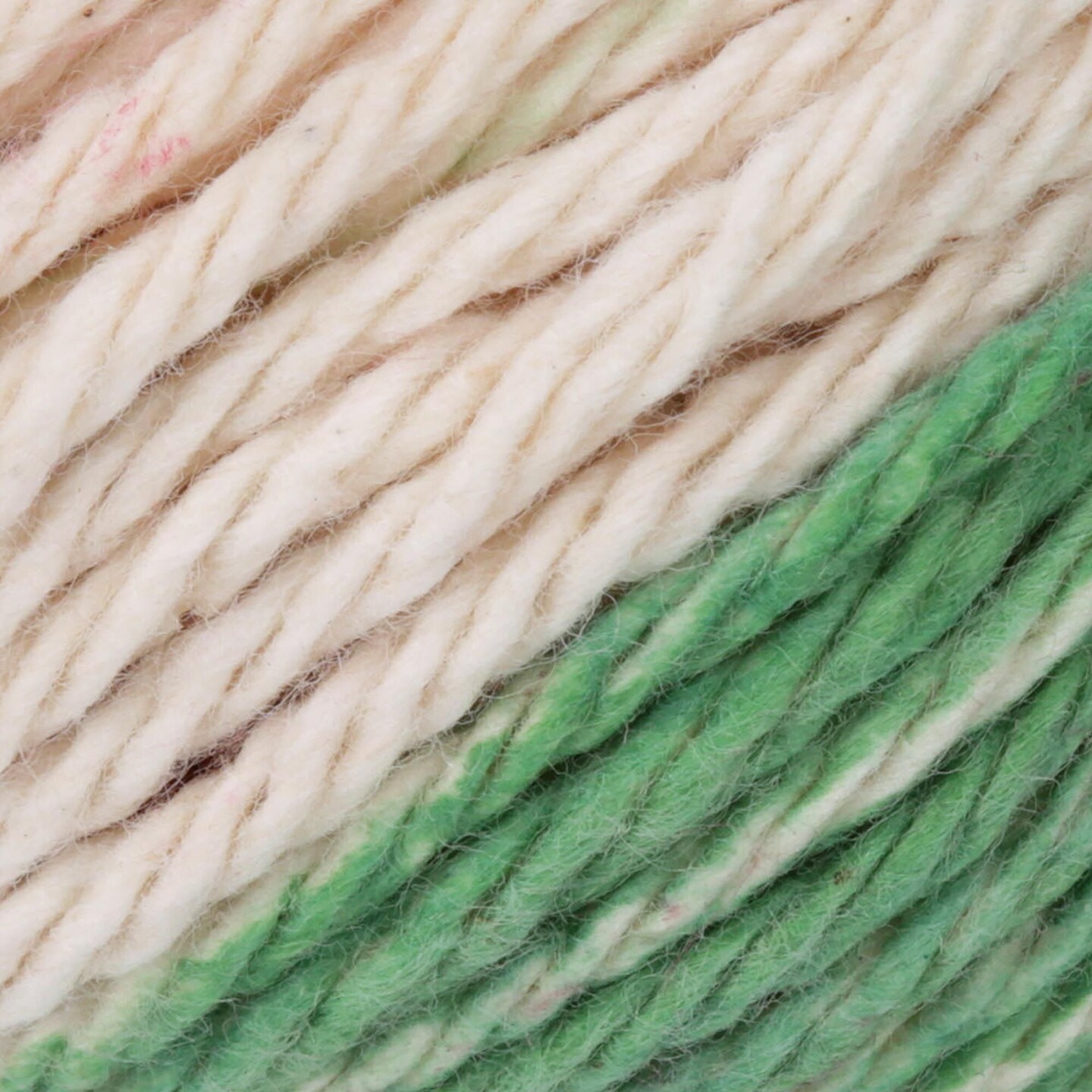 Sugar'n Cream Yarn - Stripes Natural