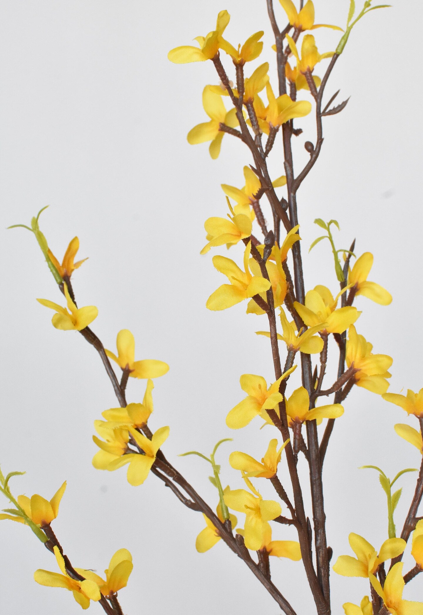 36&#x22; Faux Forsythia Branch Stem