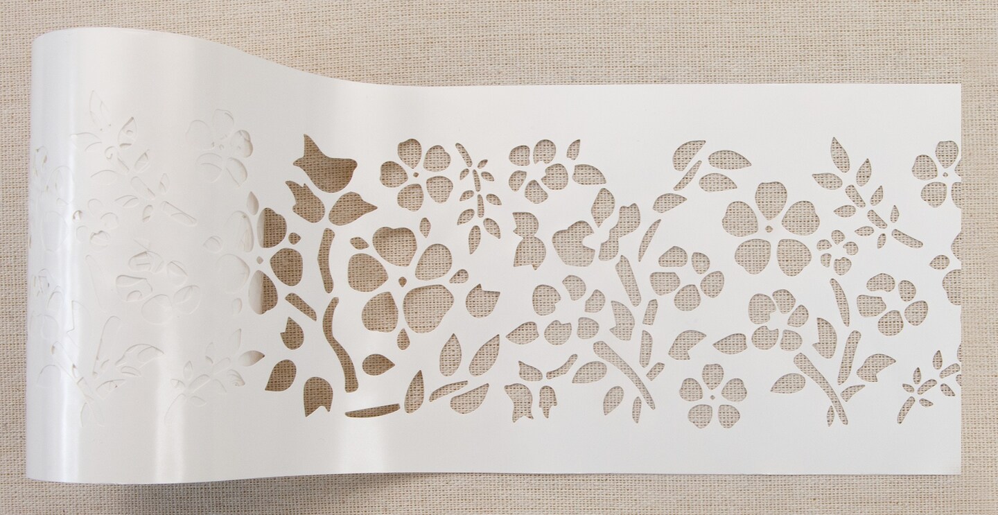 Prima Re-Design Stick &#x26; Style Stencil Roll 4&#x22;X15yd