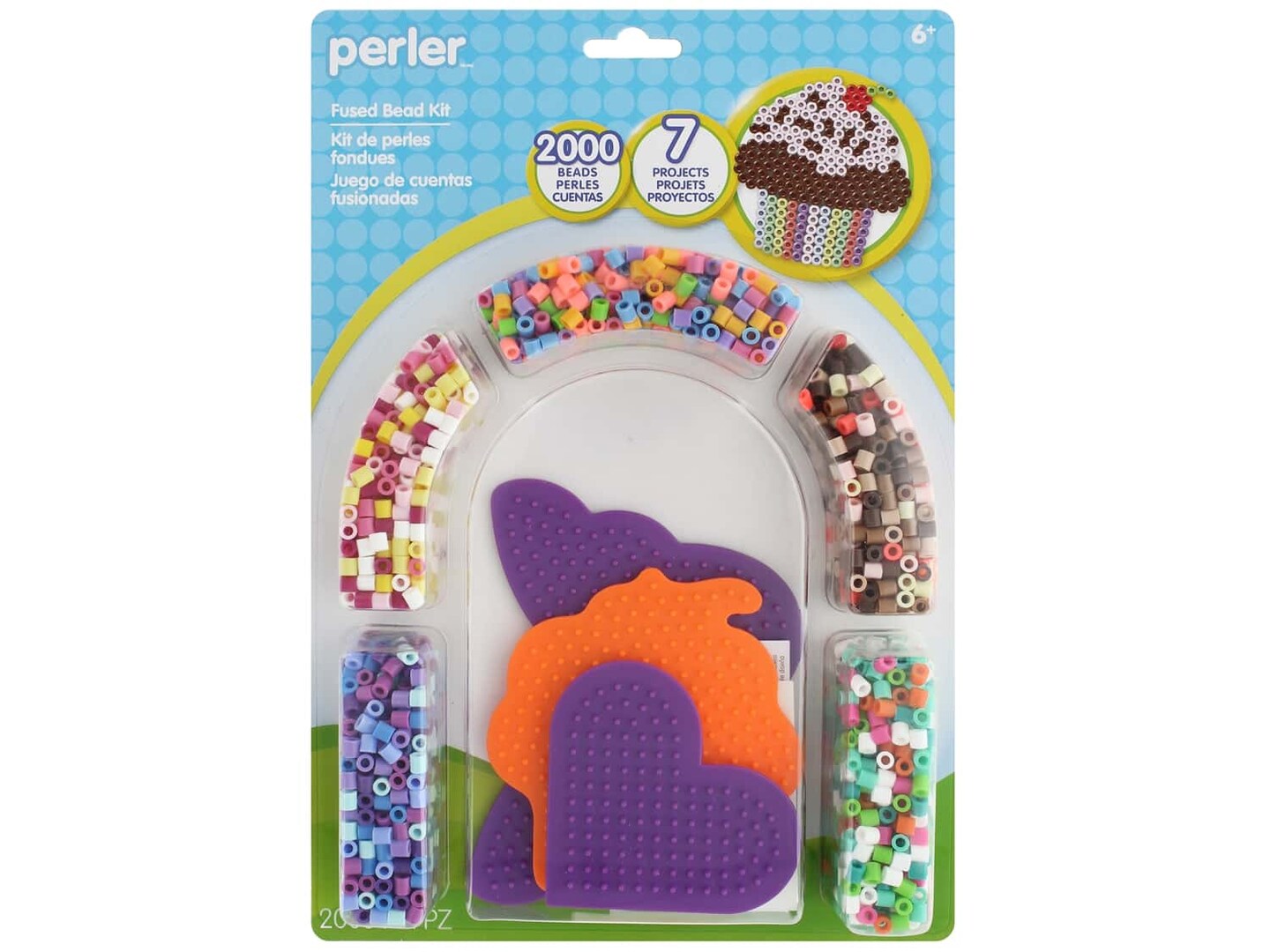 Perler Fused Bead Kit-Cupcakes & Butterflies, 1 count - City Market