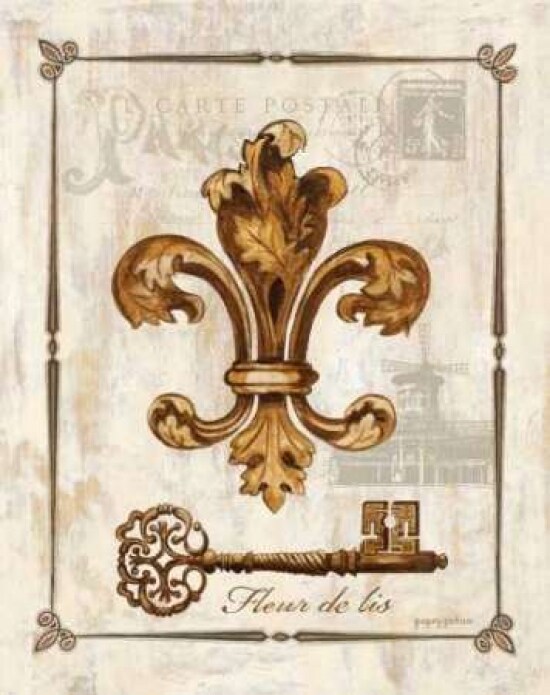 Fleur de Lis Poster Print by Gregory Gorham - Item # VARPDXGOR379