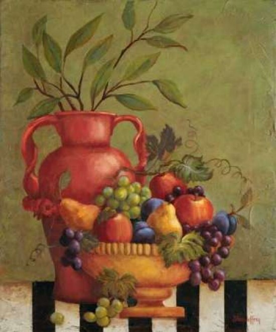 Fresco Fruit I Poster Print by Jillian Jeffrey - Item # VARPDXJFY014