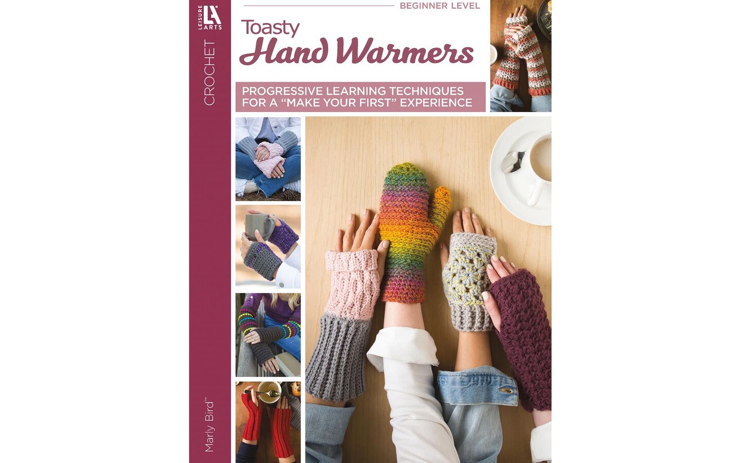 Anyone can learn to knit or crochet! Books for beginners and experts 