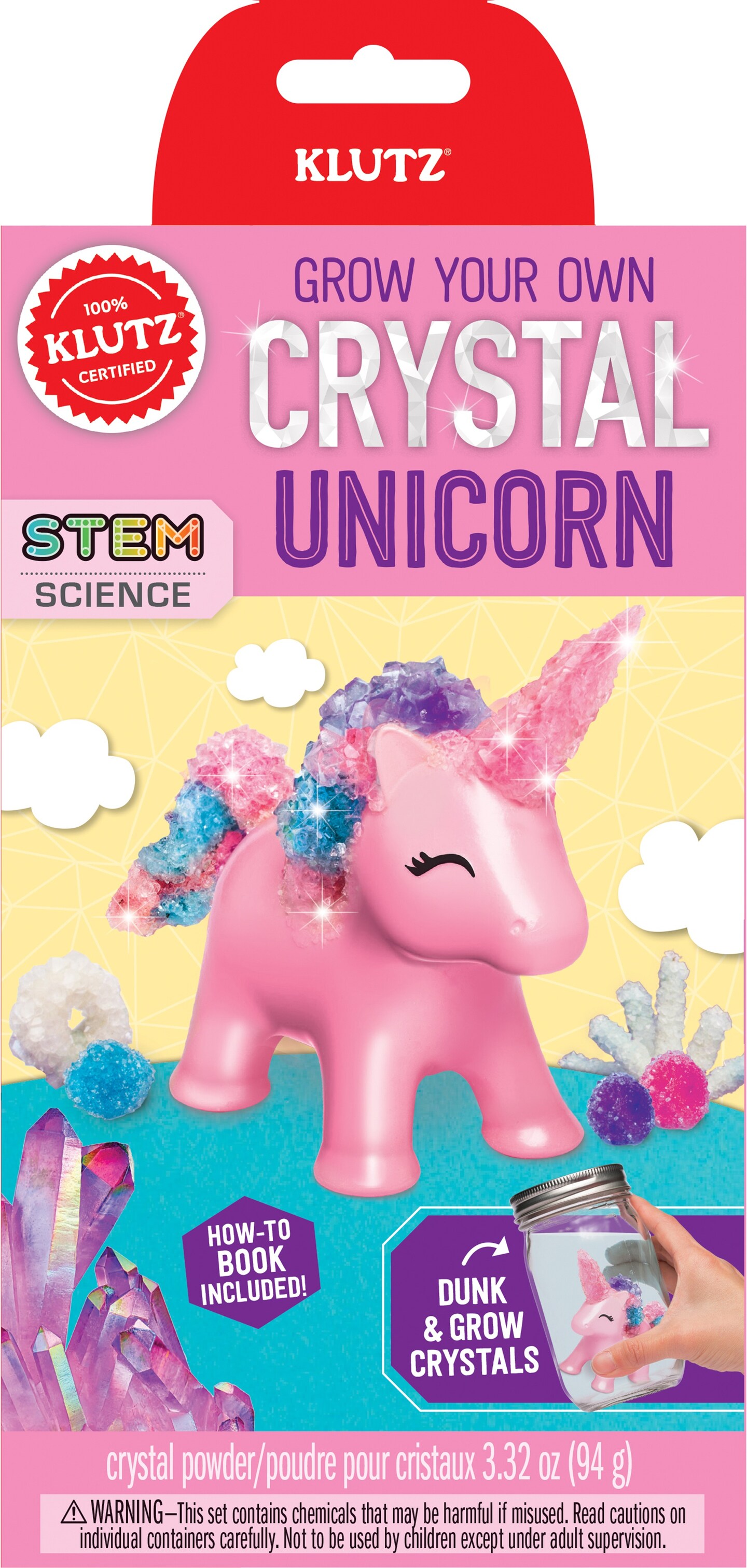 Grow Your Own Crystal Animal Kit-Unicorn