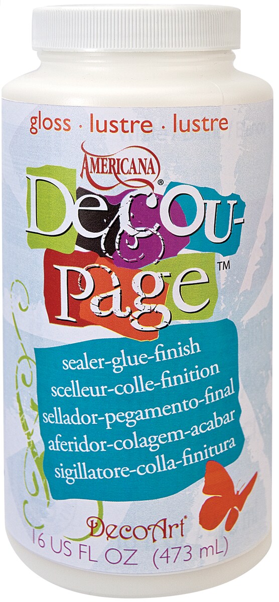 DecoArt Americana Decou-Page Glue -16oz Gloss | Michaels