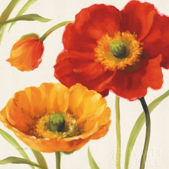 Poppies Melody III Poster Print by Lisa Audit - Item # VARPDX8201