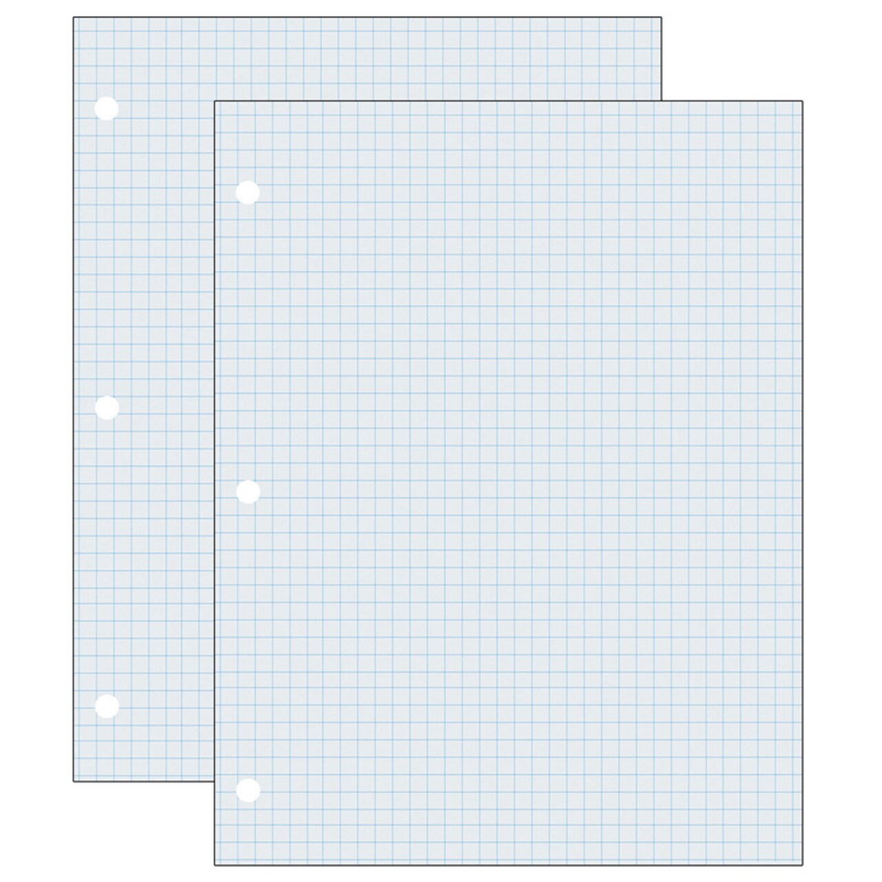 Graphing Paper, White, 2-sided, 1/4