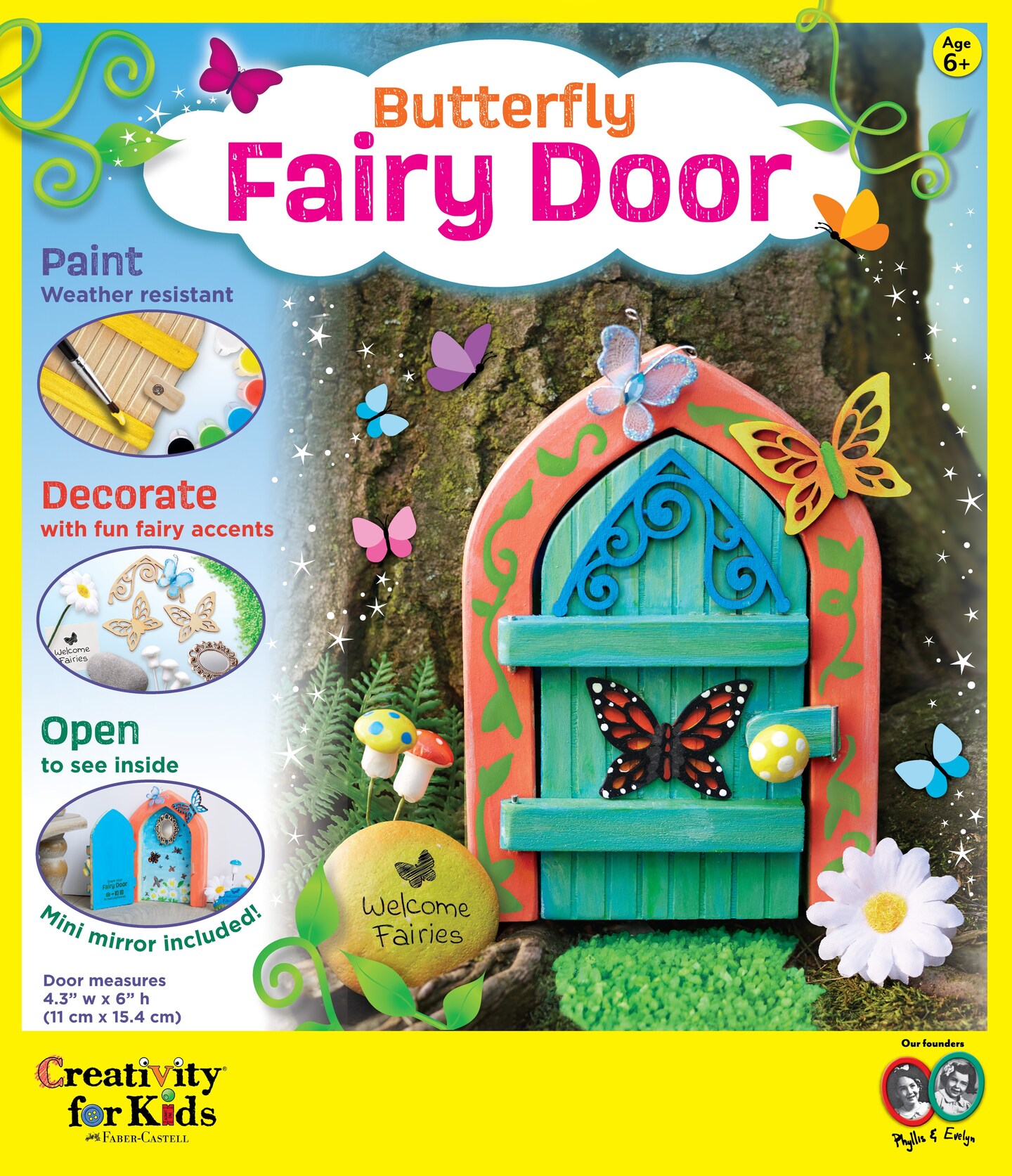 Creativity For Kids Butterfly Fairy Door Kit