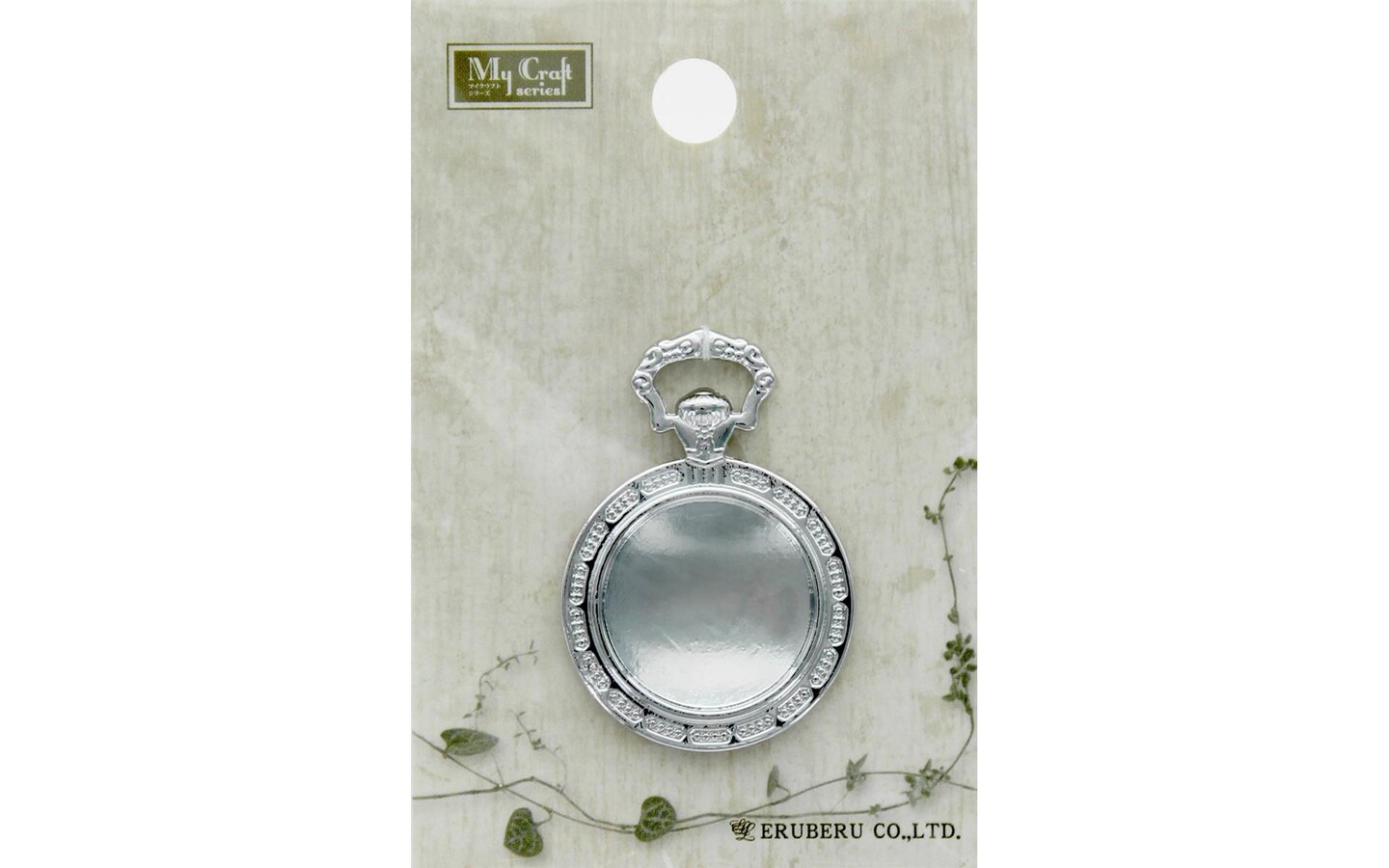 Resinate Charm Pocket Watch Silver