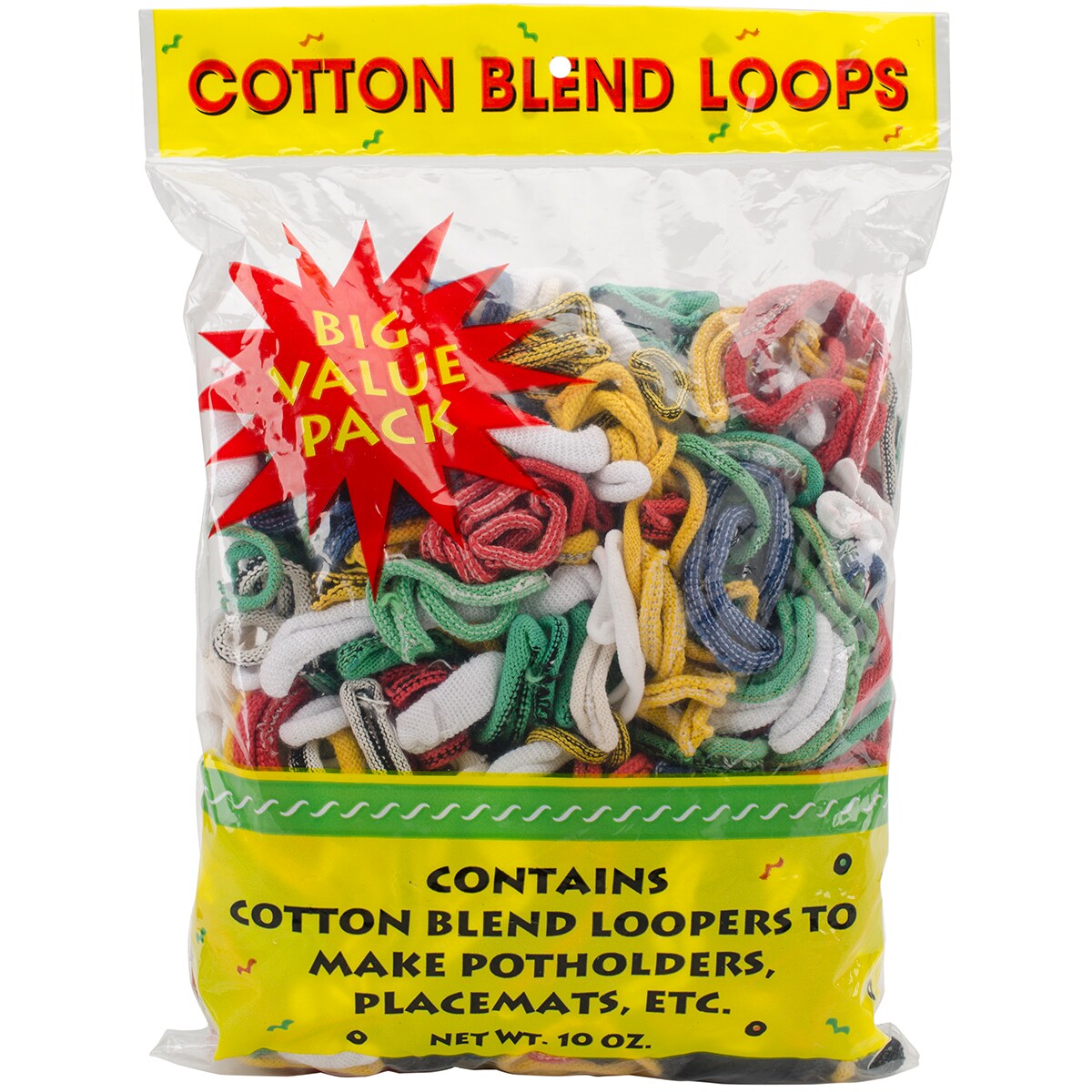 Wool Novelty Cotton Blend Weaving Loops 10oz-Assorted