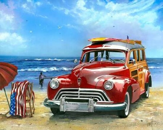 Surfin  USA Poster Print by Scott Westmoreland - Item # VARPDXW678D