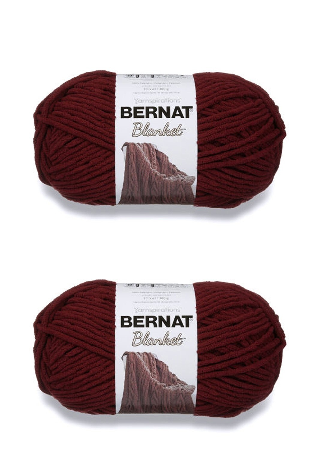 Bernat Blanket Big Ball Yarn-Purple Plum