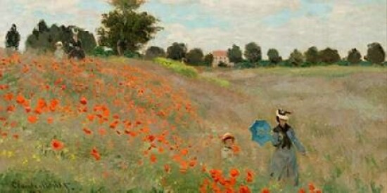 Coquelicots Poster Print by Claude Monet - Item # VARPDX2CM1532