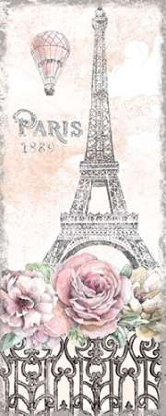 Paris Roses Panel VIII Poster Print by Beth Grove - Item # VARPDX22916