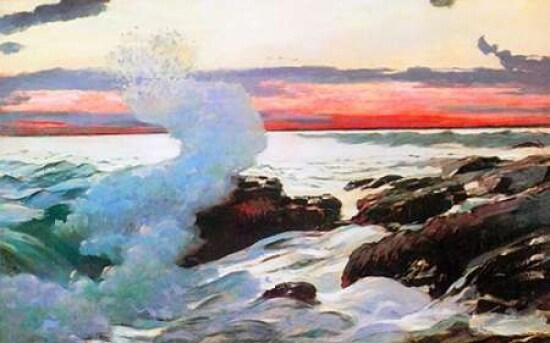 West Point Prouts Neck 1900 Poster Print by  Winslow Homer - Item # VARPDX373298