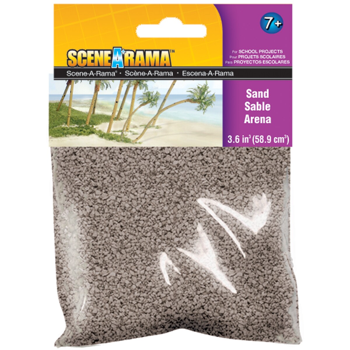 SceneARama Sand-3.6 Cubic Inches