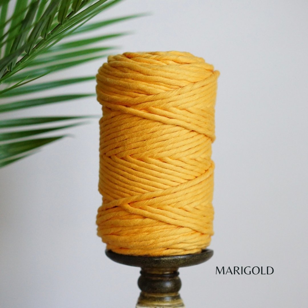 3mm EGYPTIAN GIZA COTTON | Single Strand Macrame Cord