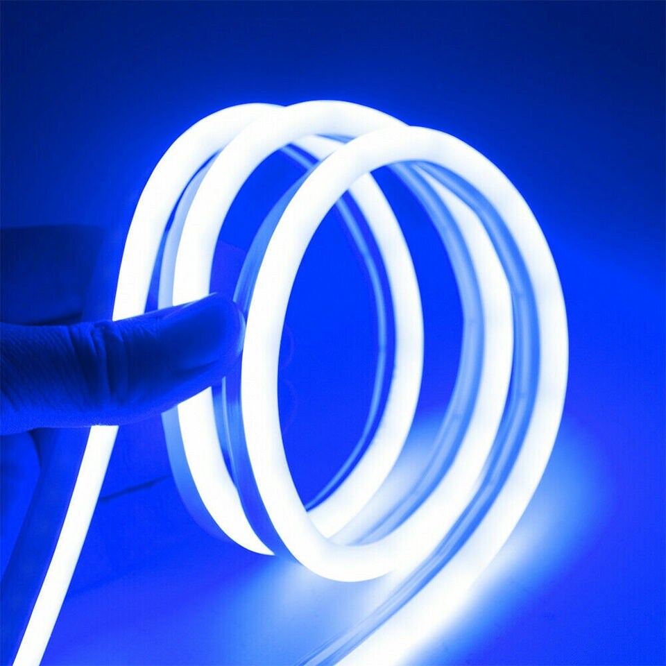 12V Flexible LED Strip Waterproof Sign Neon Lights Silicone Tube 1M 5M or 50M