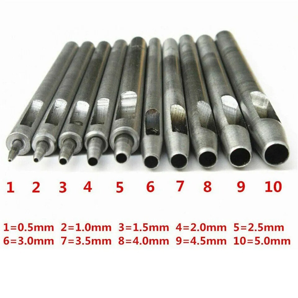 Leather Working Tools for Stitching Punching Cutting Sewing Leather Craft Making