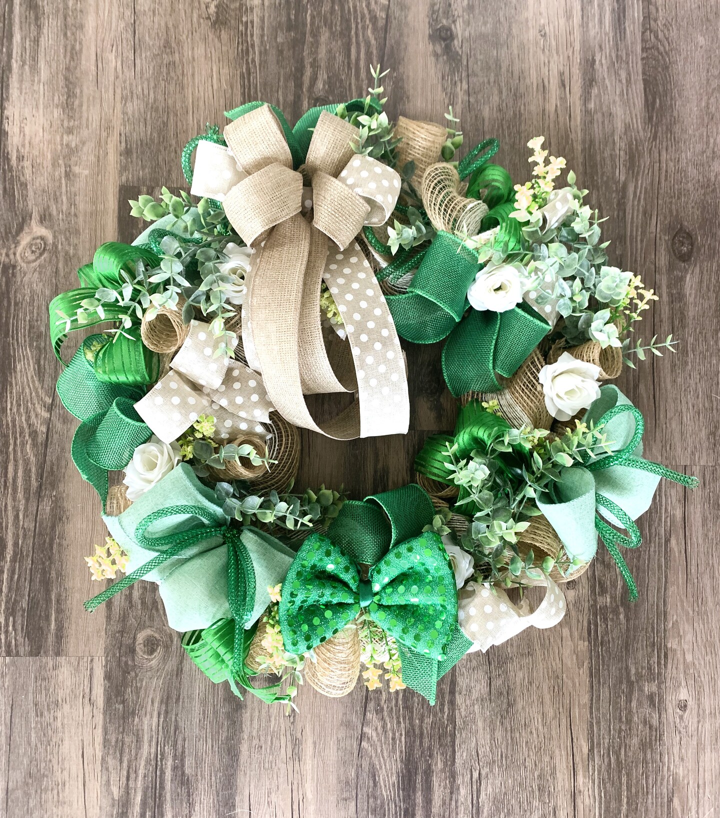 Luck of the Irish St patricks outlets day wreath