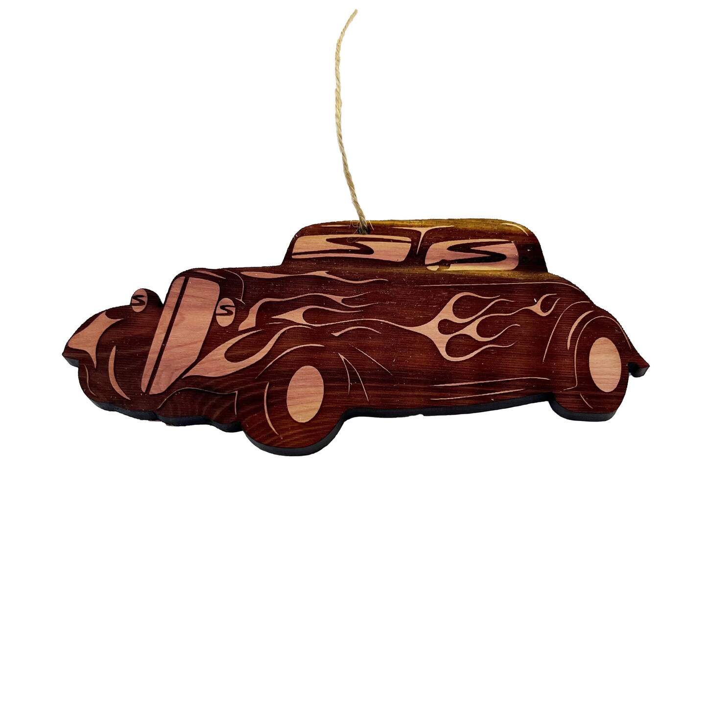 34 Coupe - Cedar Ornament 34 Coupe - Cedar Ornament