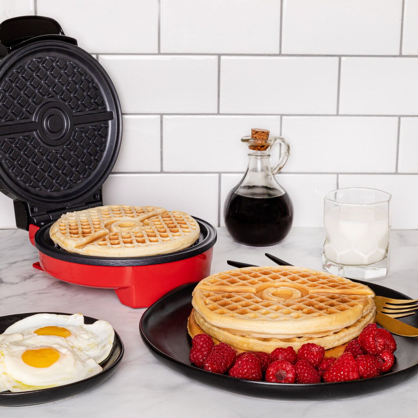 Uncanny Brands Pokemon Waffle Maker