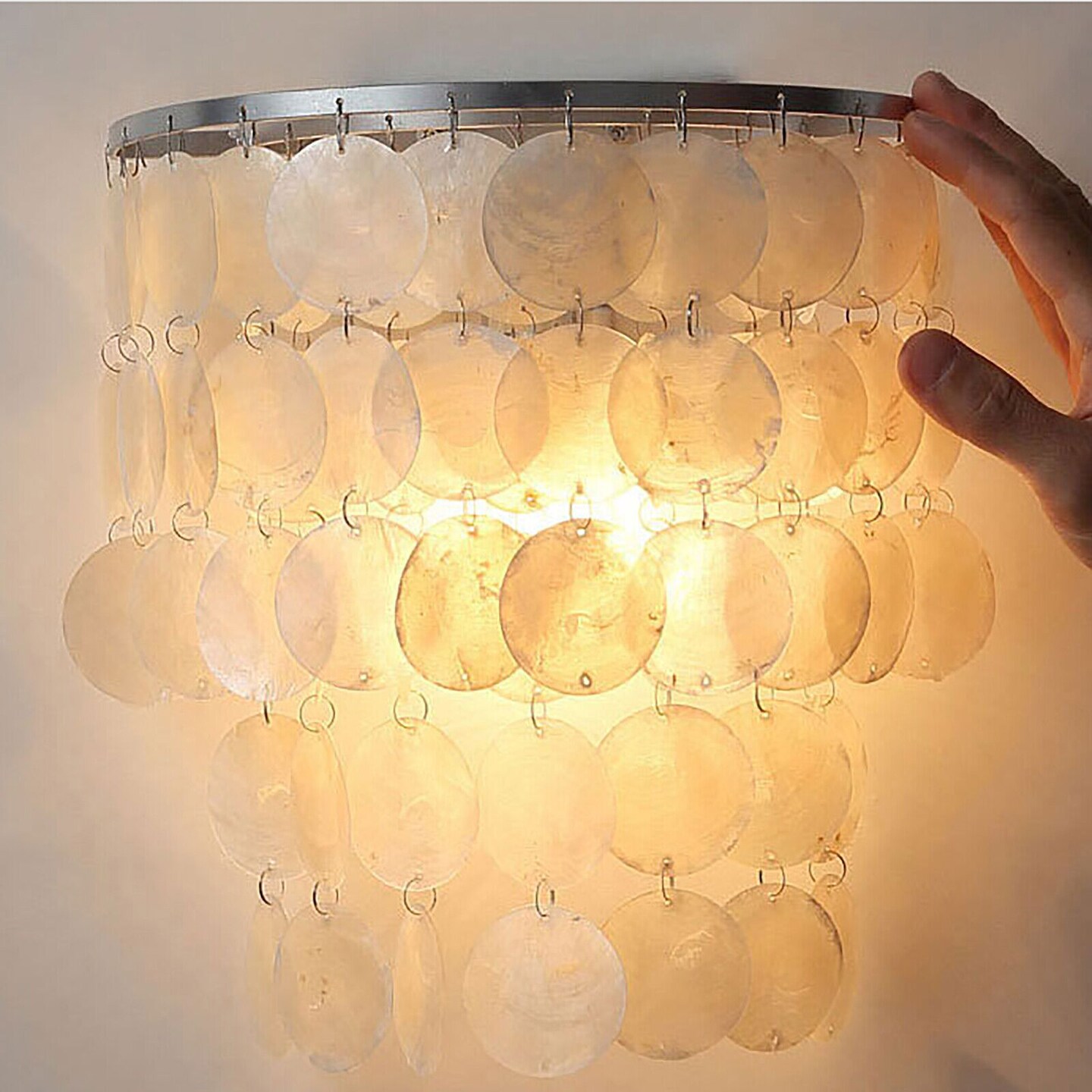 Kitcheniva Modern Shell Wall Sconce Lamp
