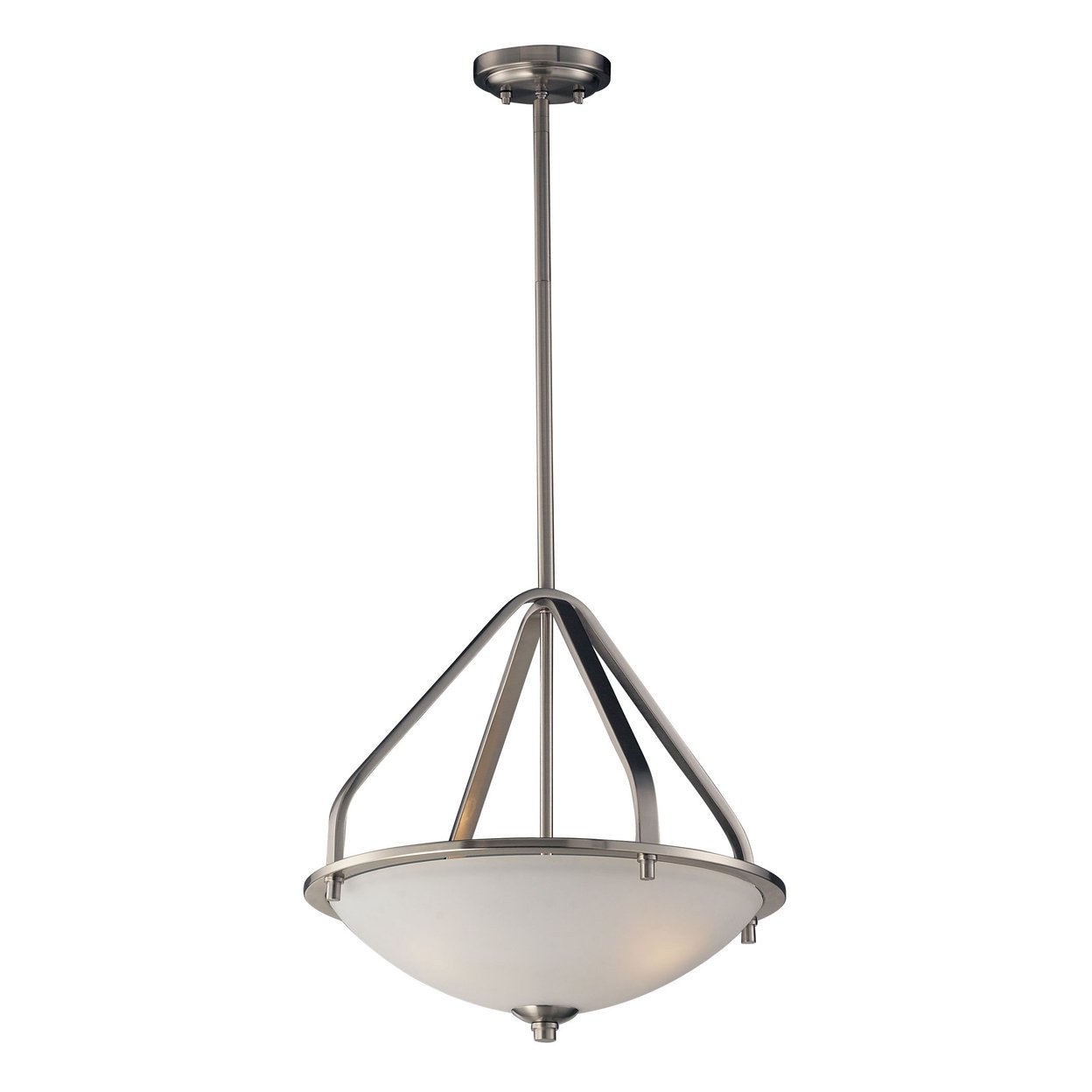 Elk Showroom Mayfield 17 Wide 3-Light Pendant - Brushed Nickel | Michaels