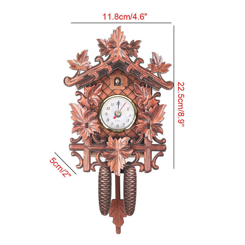 Kitcheniva Vintage Cuckoo Wall Clock Decor