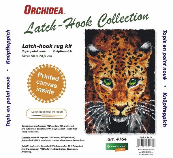 Latch hook rug kit &#x22;Leopard&#x22; 4164