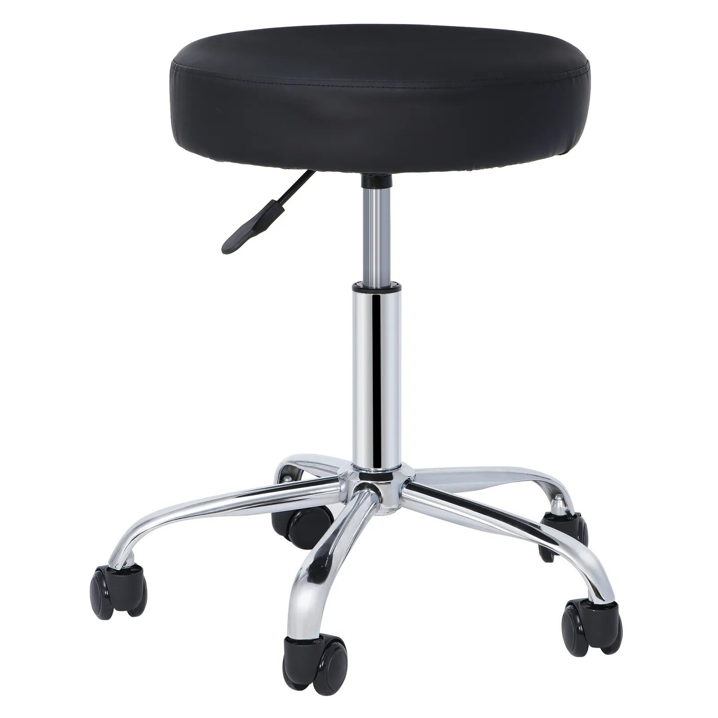 Adjustable Height Hydraulic Swivel Stool Spa Salon Chair Stool Cozy Thick Pad