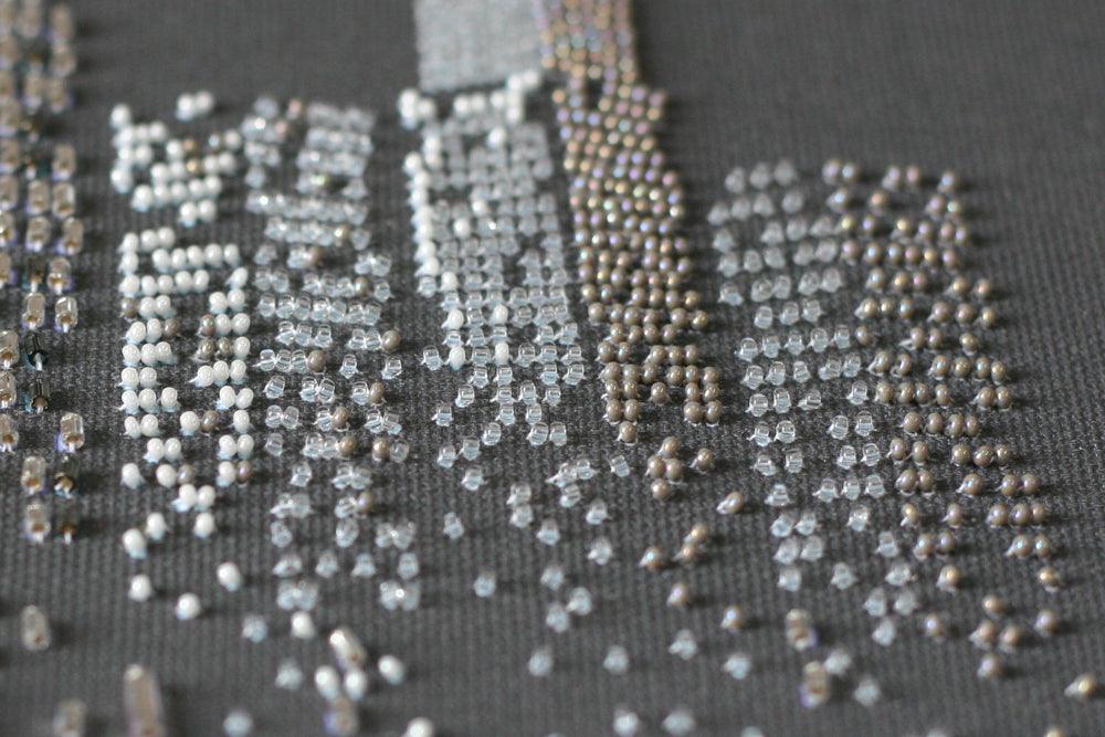 Bead Embroidery Kit - The glitter of the night lights