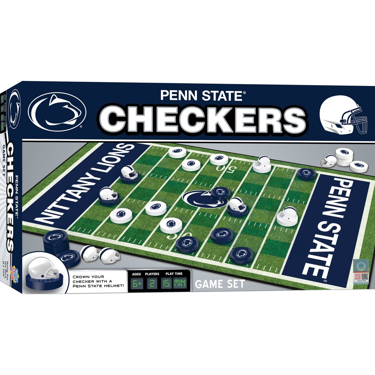 MasterPieces Penn State Nittany Lions Checkers Board Game