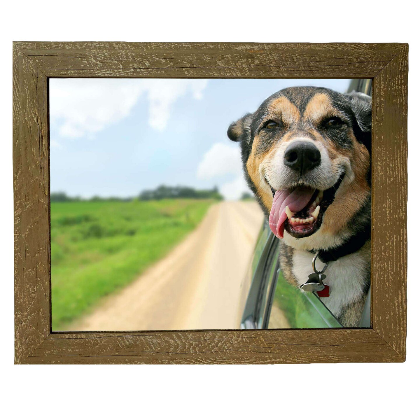 Rustic Farmhouse Standard Tabletop Reclaimed Wood Picture Frame