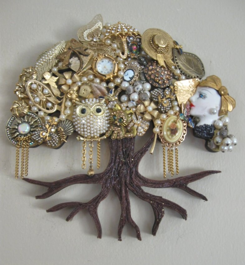 One of a kind, handcrafted wall buy hanging.