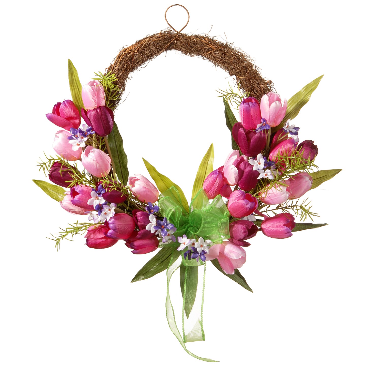 20&#x22; Tulip Twig Wreath