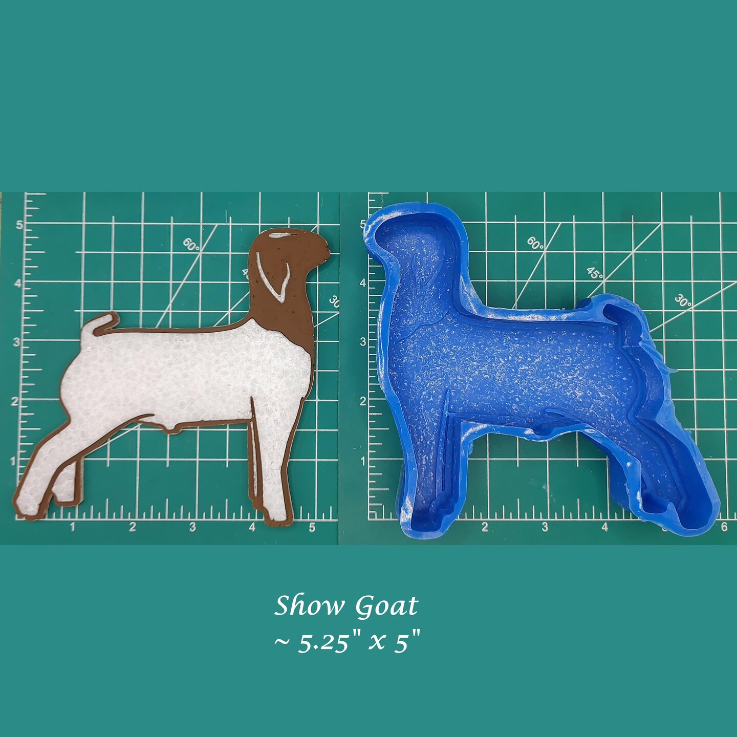 Show Goat Silicone Freshie Mold medium Michaels