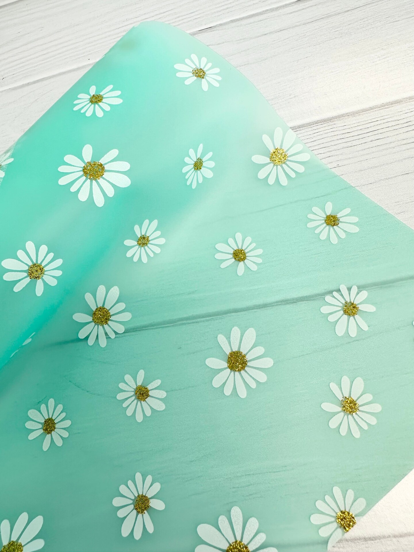 Mint Daisy Frosted Jelly Vinyl | Michaels
