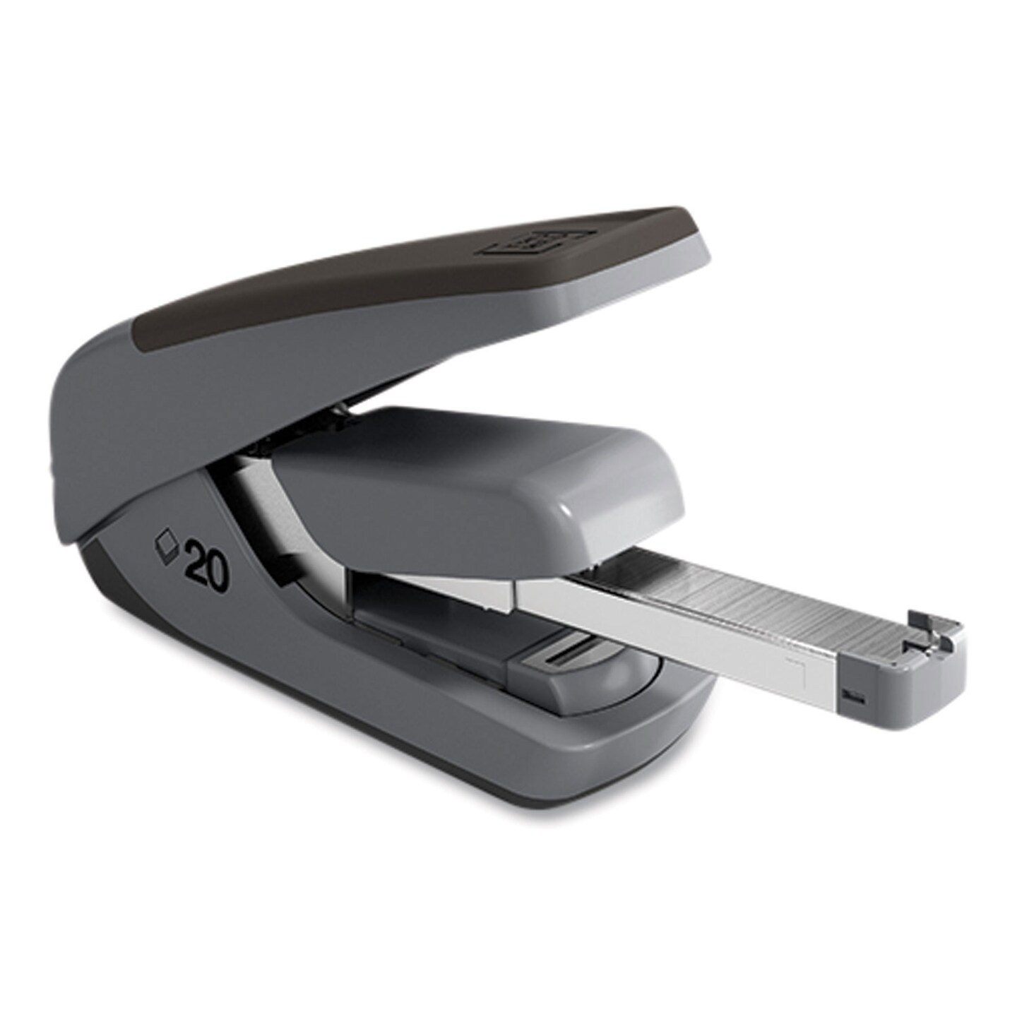 TRU RED One-Touch CX4 Desktop Stapler, 20-Sheet Capacity, Black