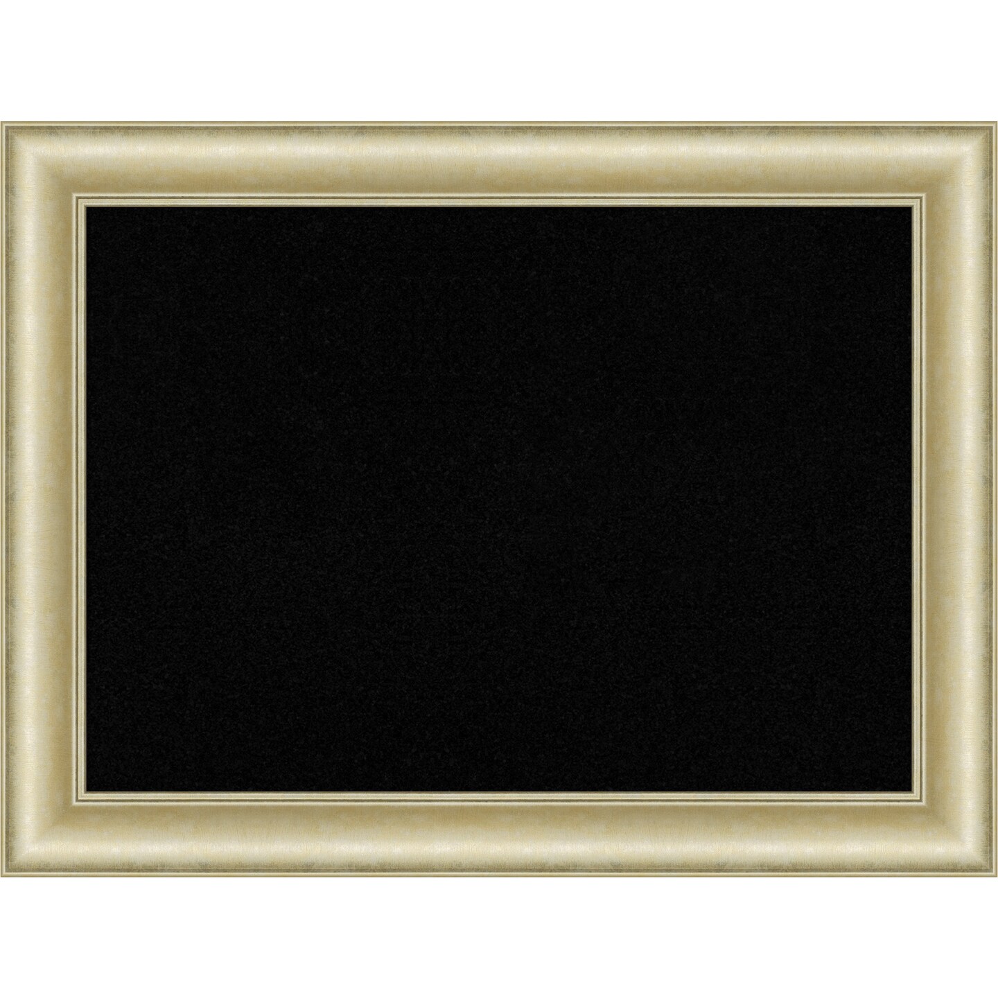Textured Framed Corkboard, Black Cork