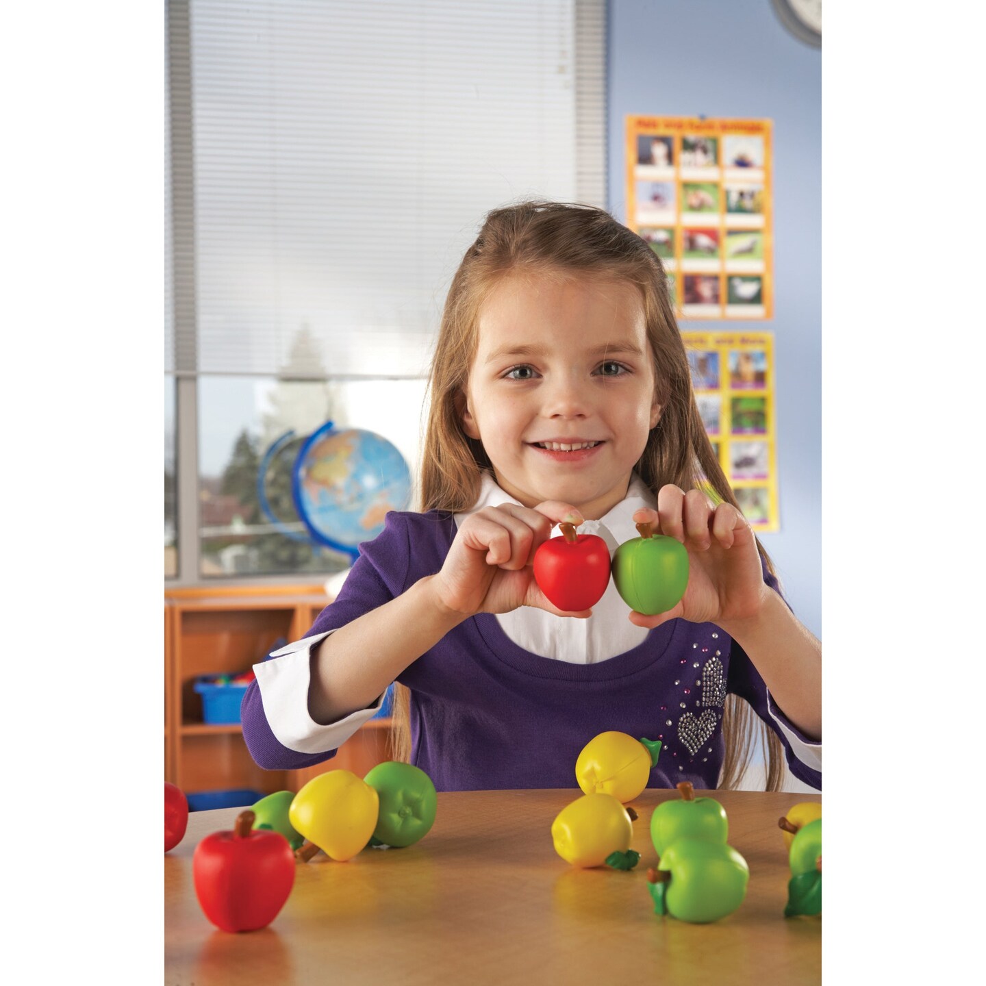 Attribute Apples, Sorting and Matching, 27 Pieces
