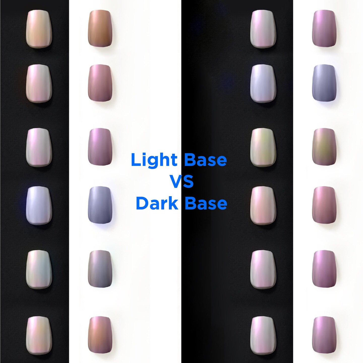 Rolio Interference Mica Powder - Iridescent 12 Color Set - 3g Jars