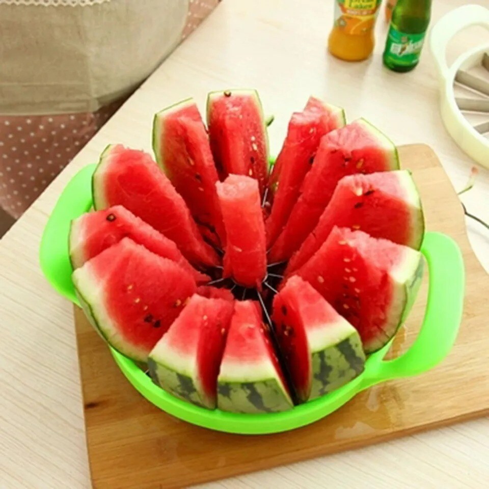 Watermelon Melon Cantaloupe Stainless Steel Cutter Slicer Kitchen Tool