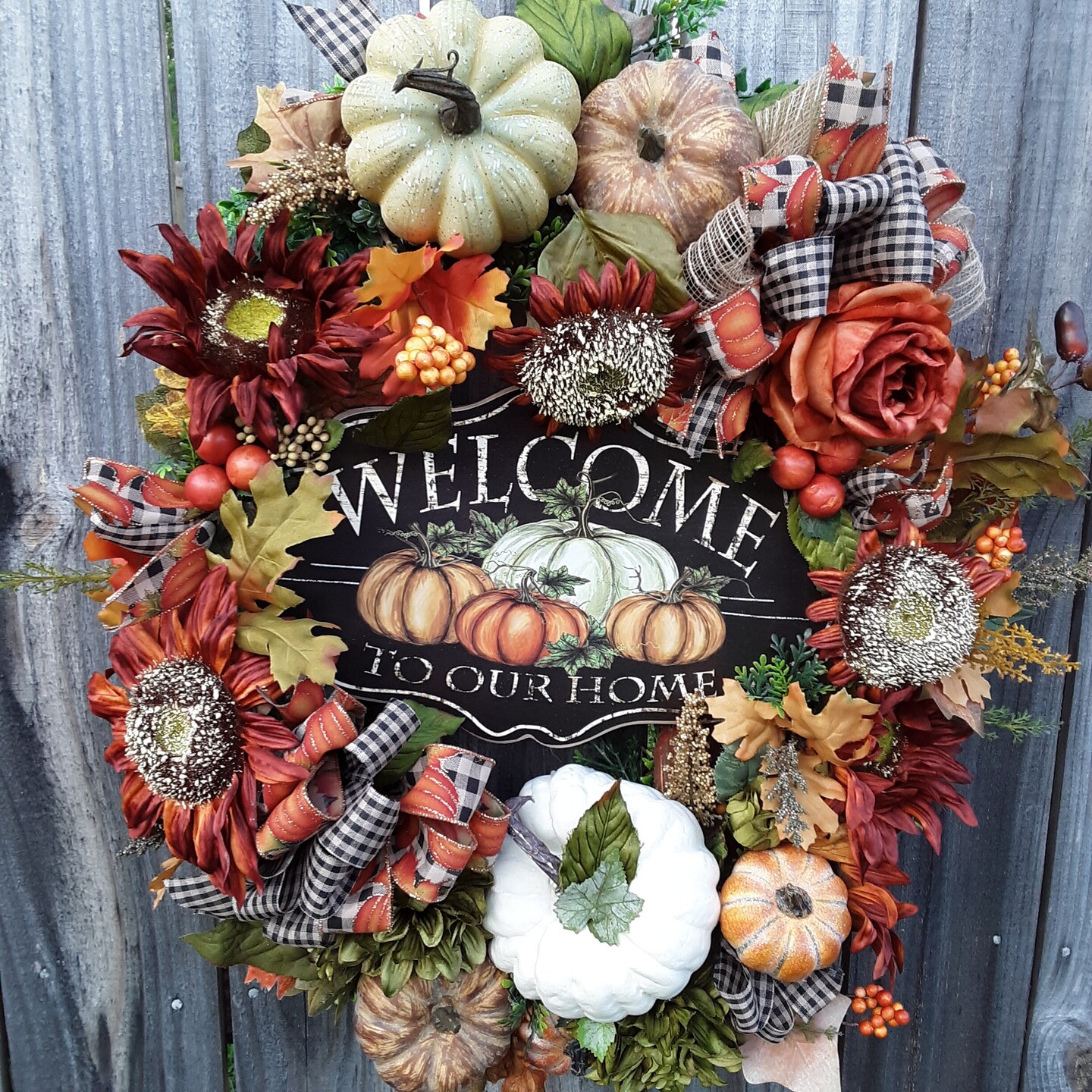 Handmade authentic Wreath! Welcome!