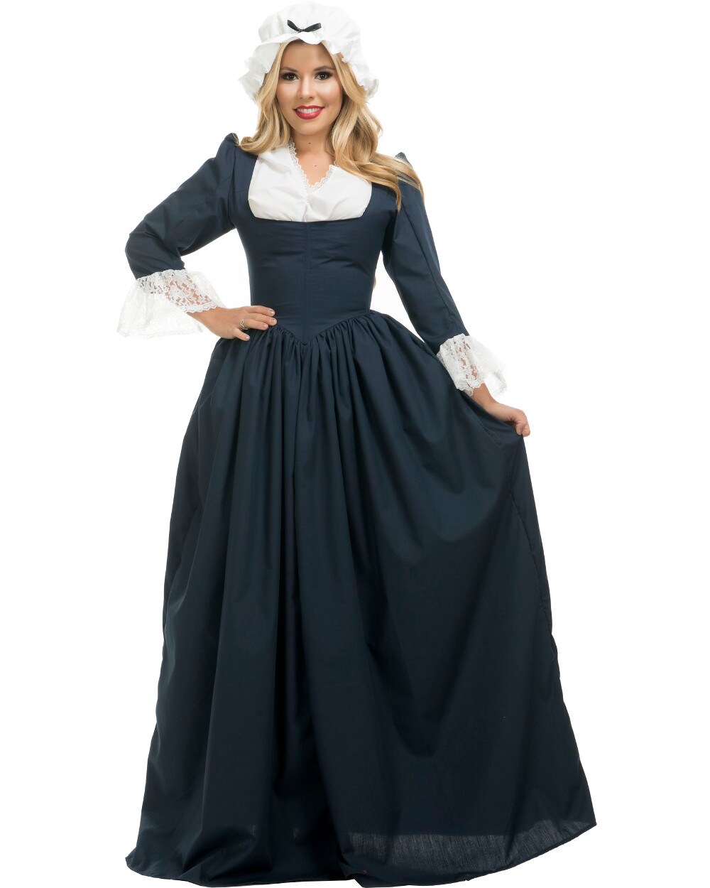 Adult Womens Colonial Woman 18th Century Pilgrim First Settlers Costume