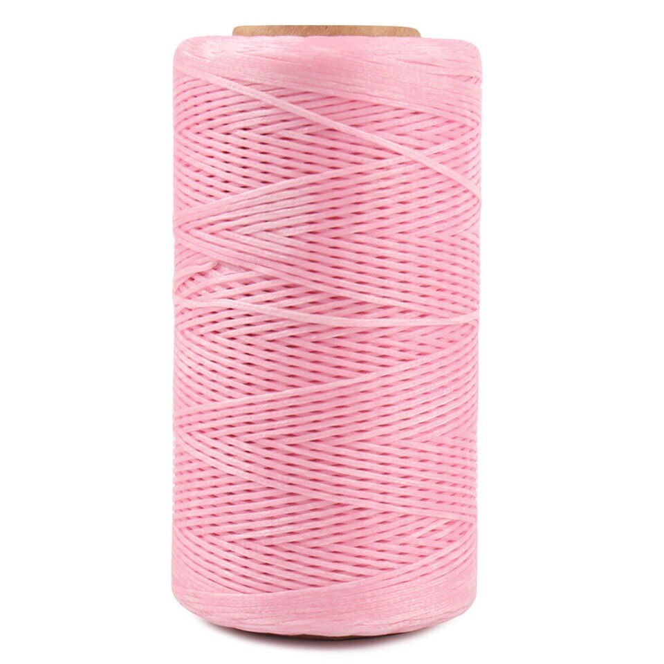 Leather Craft Sewing Stitching Waxed Thread DIY 284YD 150D Polyester String Cord
