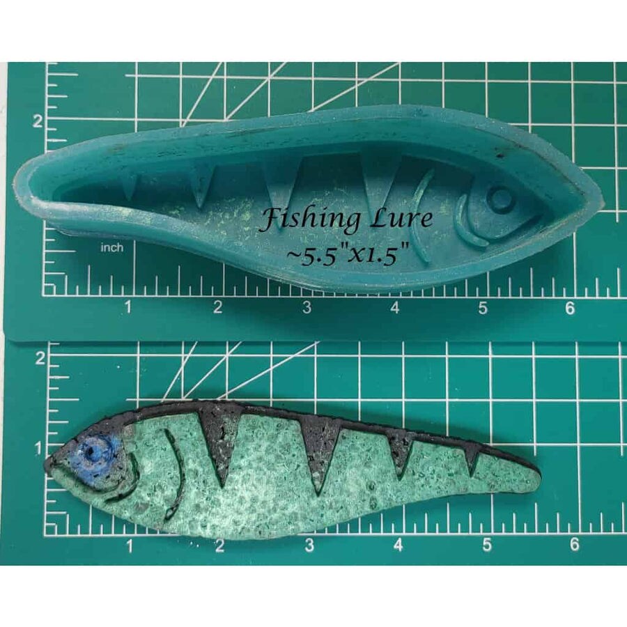 Fishing Lure Silicone Freshie Mold